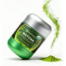 Maestri House Ceremonial Grade Matcha Powder - Premium First Harvest Green Tea Powder 100% Pure Uns, 1개