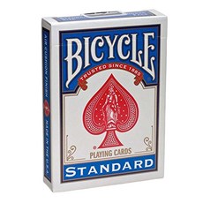 Bicycle 美國原裝撲克牌 紅藍雙色 單車撲克牌 德州撲克 魔術師愛用, bicycle 美製 不挑色 1副享優惠