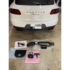 保時捷 macan 原廠後座三區空調升級，跑車計時套件秒錶開通Sport Plus模式，氣氛燈加裝，支援CarPlay, 1個