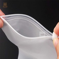 벌타 반투명 다회용 슬라이드 지퍼백 25x35cm 여행소품가방