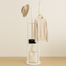 꿈꾸던라이프 2단 선반 옷걸이 스탠드