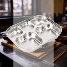 유아용 식판 캠핑용 CS 스테인레스 다용도 소형 유치원, CS유아용식판(하트식판)