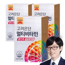 고려은단 멀티비타민 올인원 우먼 60+, 3개, 60정