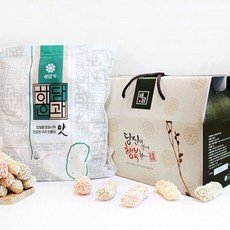 해담가 찹쌀유과500g 유과 선물세트 한과