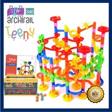 스피드 구슬굴리기 레일코스만들기 6세선물 지능 장난감 아동 어린이 블럭, 1개