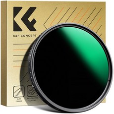 52mm K&F NANO-D ND3-ND1000 슬림 가변 ND3-1000 필터, 1개