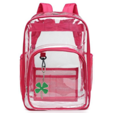 설봉이네상점 야구 직관 가방 투명 스포츠, 1개, 레드