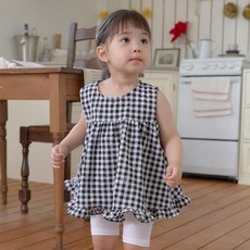 체크프릴블라우스 26 여름 아기 베이비 유아동 키즈 어린이 블라우스