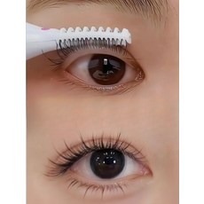 눈썹 고데기 속눈썹 히팅 뷰러 충전식 컬링 집게 온열, 속눈썹 컬링기 - 화이트, 단일 모델