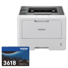 brother HL-L5210DN 商用黑白高速雷射印表機 高速列印 自動雙面列印 有線網路, HL-L5210DN加1支原廠TN3618