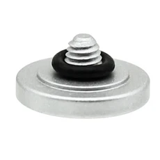 마이크로-Slr 카메라용 금속 소프트 셔터 릴리스 단추 테이퍼 투스 액세서리 내구성 있는 트리거, 01 실버