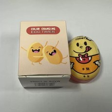 Egg-Per'fect 變色雞蛋計時器, 盒裝黃色小雞, 1個
