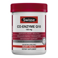 Swisse 輔酶Q10軟膠囊 150mg, 180顆, 1組