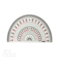 반원 분도기 18CM 각도기자 제도용자
