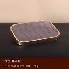 쥬얼리 소품 장식 보석 빈티지 펜던트 트레이 귀걸이, 1개, 반지 전용 / 그레이