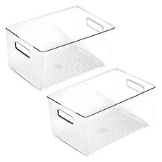 Iwooa Pantry PET透明整理盒 封閉型, 單一顏色