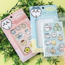 치이카와 시트로넬라 썸머패치 4P 여름 모기 스티커, 블루