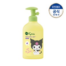 그린핑거 산리오 마이키즈 플러스 샴푸 복숭아향, 320ml, 1개