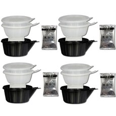 리브하우 발열라면 발열제 핫쿡볼 원형, 4개, 100g