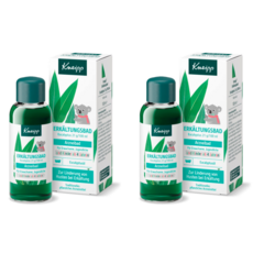 독일 크나이프 유칼립투스 에센셜 목욕 오일 100ml x 2P 감기 기침 기관지 겨울 비건 미세플라스틱X