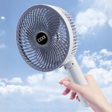 무선충전 휴대용 미니선풍기 접이식 탁상 손선풍기, 상세페이지 참조, 다크블루