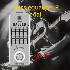 Rowin 노이즈 게이트 페달 기타 효과 저소음 전원 공급 장치 부스터 플랜지 페이저 버퍼 이펙터 베이스용, 15 Bass Equalizer