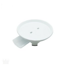 서랍형 화분트레이 2호 화이트 원형 물받이 고정식 바닥보호 실내정원 베란다, 1개, 상세페이지 참조