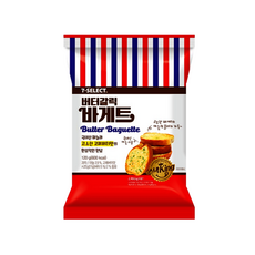 버터갈릭바게트 봉지과자스낵, 5개, 120g