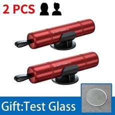 자동차 망치 유리창 파괴기 벨트 커터 알루미늄 생명 도구 탈출망치, 1개