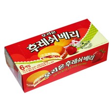 오리온 후레쉬베리 딸기 6개입, 168g, 1개