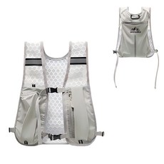 JEELEEKO 초경량 등산 가방 아웃도어 라이딩 백팩, 그레이 그레이