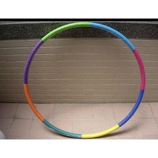 彩色呼啦圈, 1個, 多色, 1600g