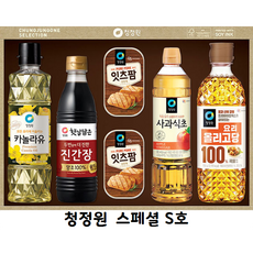청정원 스페셜S호 선물세트 + 쇼핑백포함, 1세트