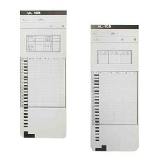 더굿샵 출퇴근 카드 100매 유림 타임기록기 전용 출퇴근기록 출근기록지 출근체크