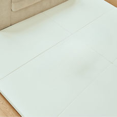 도담도담 누리 항균 틈새없는 3단 폴더매트, 아이보리