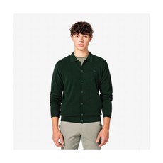 매장정품 라코스테 LACOSTE 남성 버튼 카라 가디건 AH092E-55N L7A AH092E-55NL7A 176343, 003