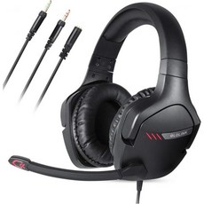 글로링크 블랙 스팅어스 게이밍 헤드셋 PC Xbox One용, 글로링크 블랙 스팅어스 게이밍 헤드셋 PC Xbox O