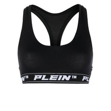 필립플레인 로고 언더밴드 스포츠 브라렛