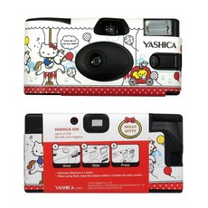 【eYe攝影】現貨 卡通聯名款 YASHICA Kitty 史努比 庫洛米 35mm 即可拍 底片相機 一次性 拋棄式, 1個, 5.遊樂場kitty