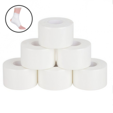 C-TAPE 스포츠 면테이프 씨테이프 흰색, 6개