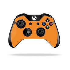 마이크로소프트 Xbox One 또는 One S 컨트롤러와 호환되는 마이티스킨 스킨 - 솔리드 오렌지 | 보호 내구성 독특한 비닐 랩 커버 | 쉽게 적용 제거 및 스타일 변경 가, 마이크로소프트 Xbox One 또는 One S 컨트롤러