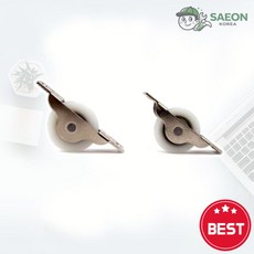 샤워부스 오메가 호차 도어 문 롤러 2개입 도어호차 자이언트캣, 30mm