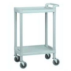 의료카트 PVC 2단 드레싱카트 Y-101A 손잡이포함 다용도 서빙 핸드카트 처치카트