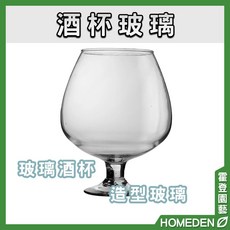 HOMEDEN 霍登園藝 玻璃酒杯, 1個, 中酒杯