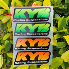 레이싱 서스펜션 오토바이 스티커 Kyb 포크 비닐 데칼 for Yamaha Honda Suzuki Ktm Kawasaki Benelli, 11 FULL SET C