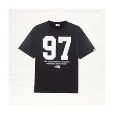 노스페이스 NT7UR02J 화이트라벨 델피 반팔 라운드티BLACK 1083039
