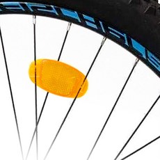 온바름 리플렉터 반사 스티커 자전거반사스티커, 정사각형 화이트, 1개