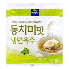 면사랑 동치미맛 냉면육수 1550g (310gx5), 1개