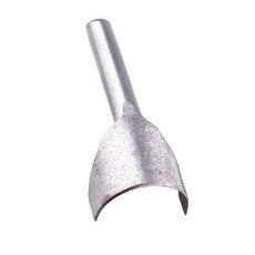 shangren DIY 벨트 가죽 공예 쿼터 라운드/하프 라운드 커터 펀치 도구 10mm/15mm/20mm/25mm/30mm/35mm/40mm/45mm/50mm 옵션, 스틸, 실버, 1개