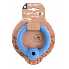 Martin Sellier Rubb'n'Roll 益智咬咬環 寵物玩具, 1個, 【益智咬咬環】藍色,缺貨自動換款式顏色 勿接受勿下單